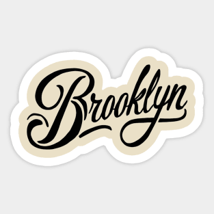 Brooklyn Cursive Sticker